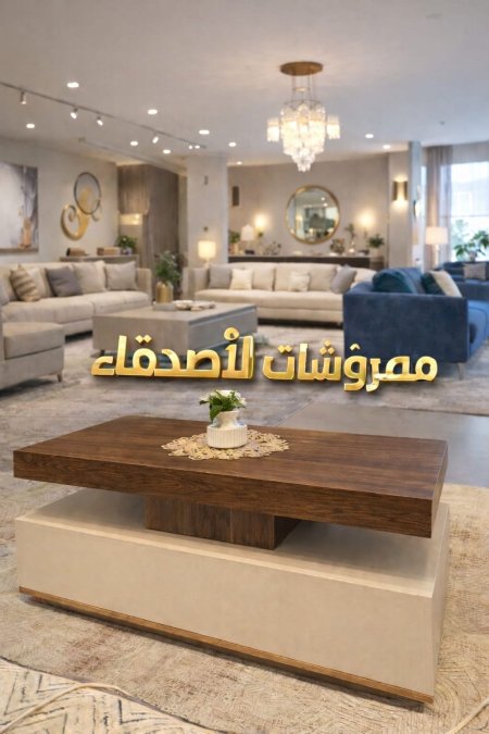 طاولة وسط بسعر{500} شيكل